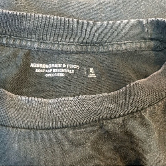 Abercrombie & Fitch Green Long Sleeve Tee Size XL - Picture 4 of 6